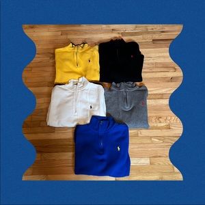 5 Polo Ralph Lauren Sweater Bundle